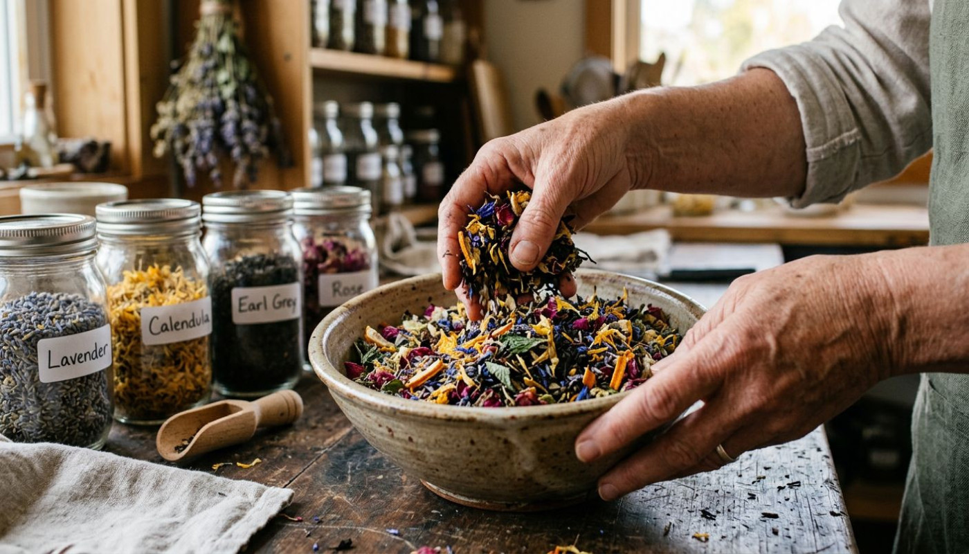 Les secrets de fabrication des thés aromatisés